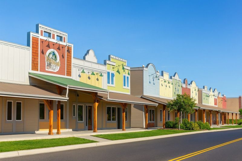 Colorful Facade Transformation