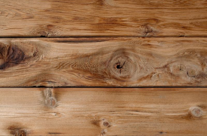 Close-up of Refinished Siding